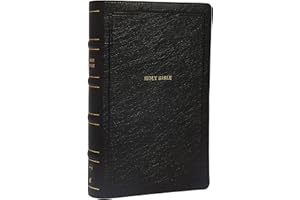 NKJV, End-of-Verse Reference Bible, Personal Size Large Print, Leathersoft, Black, Red Letter, Comfort Print: Holy Bible, New
