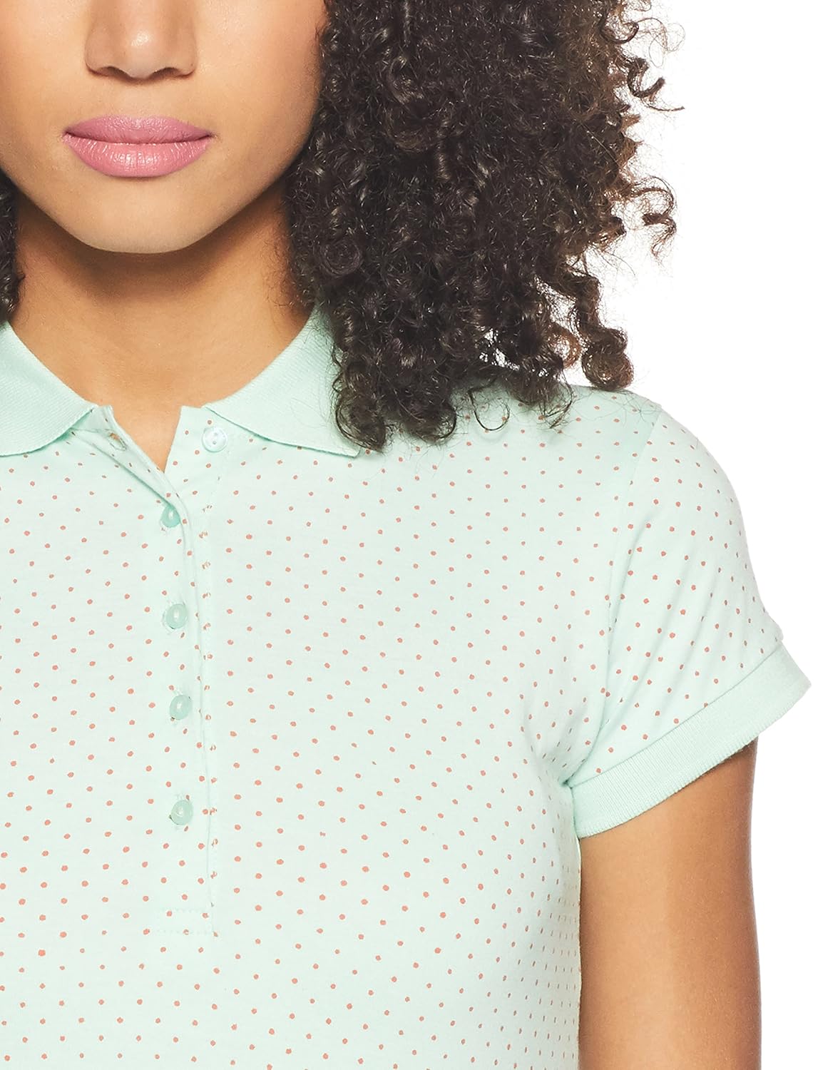 park avenue woman polka dot t-shirt