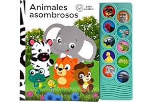 Baby Einstein: Animales Asombrosos - Libro con 10 Botones de Sonidos - PI Kids