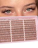 Brown Lash Clusters Natural For Soft Glam 300Pcs