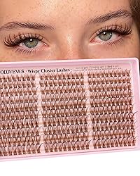 Brown Lash Clusters Natural For Soft Glam 300Pcs
