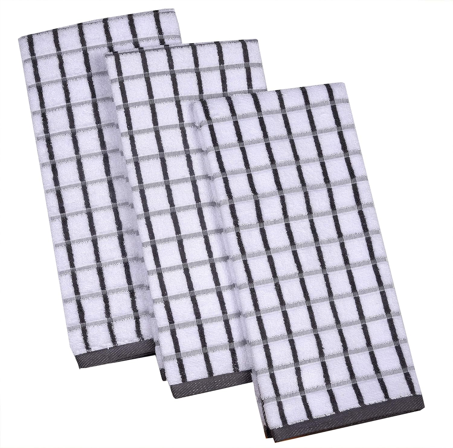 Best Kitchen Towels With Hanging Loop Terry Cloth