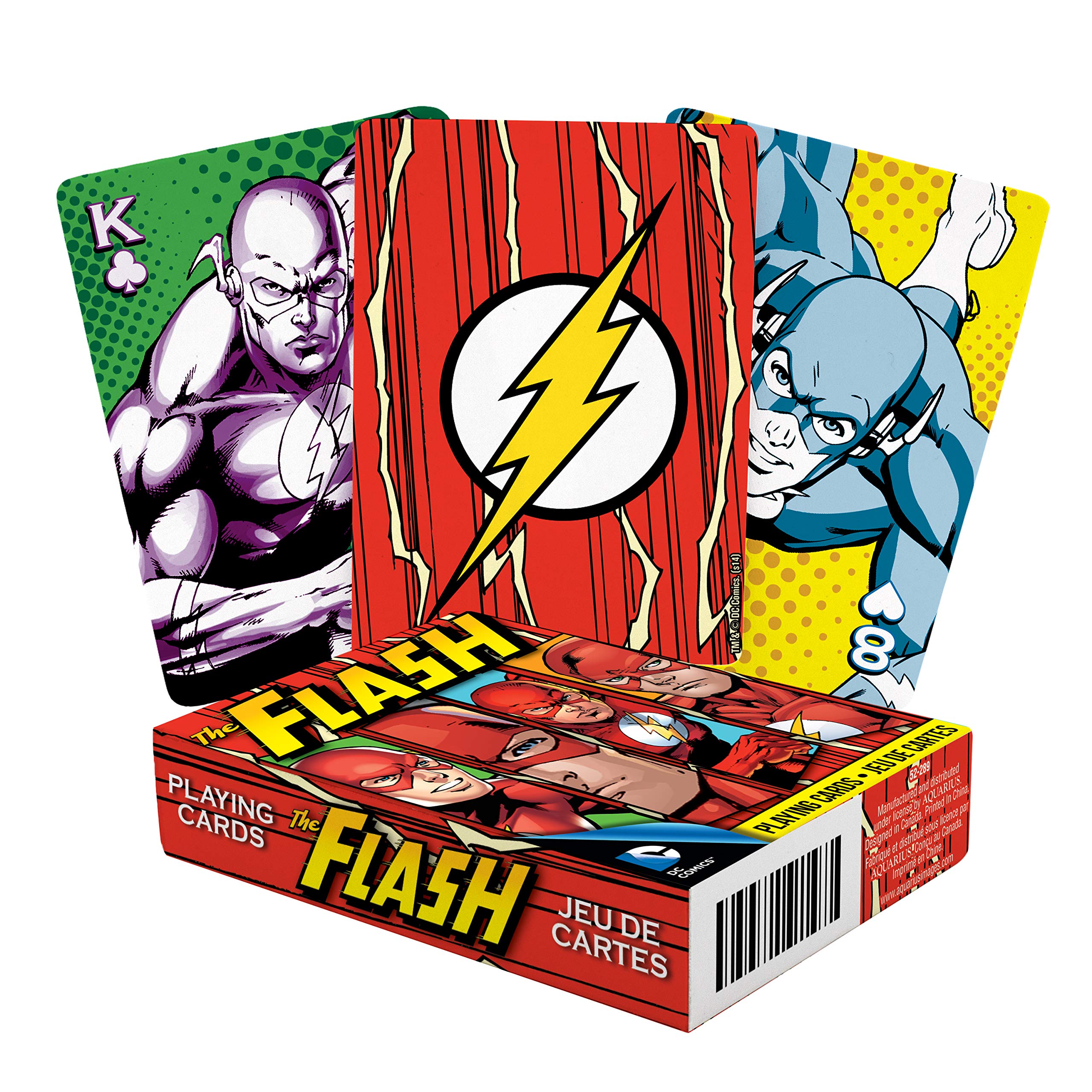DC Comics The Flash New School Playing Cards