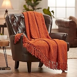 Chanasya Premium Textured Knit Throw Blanket with
