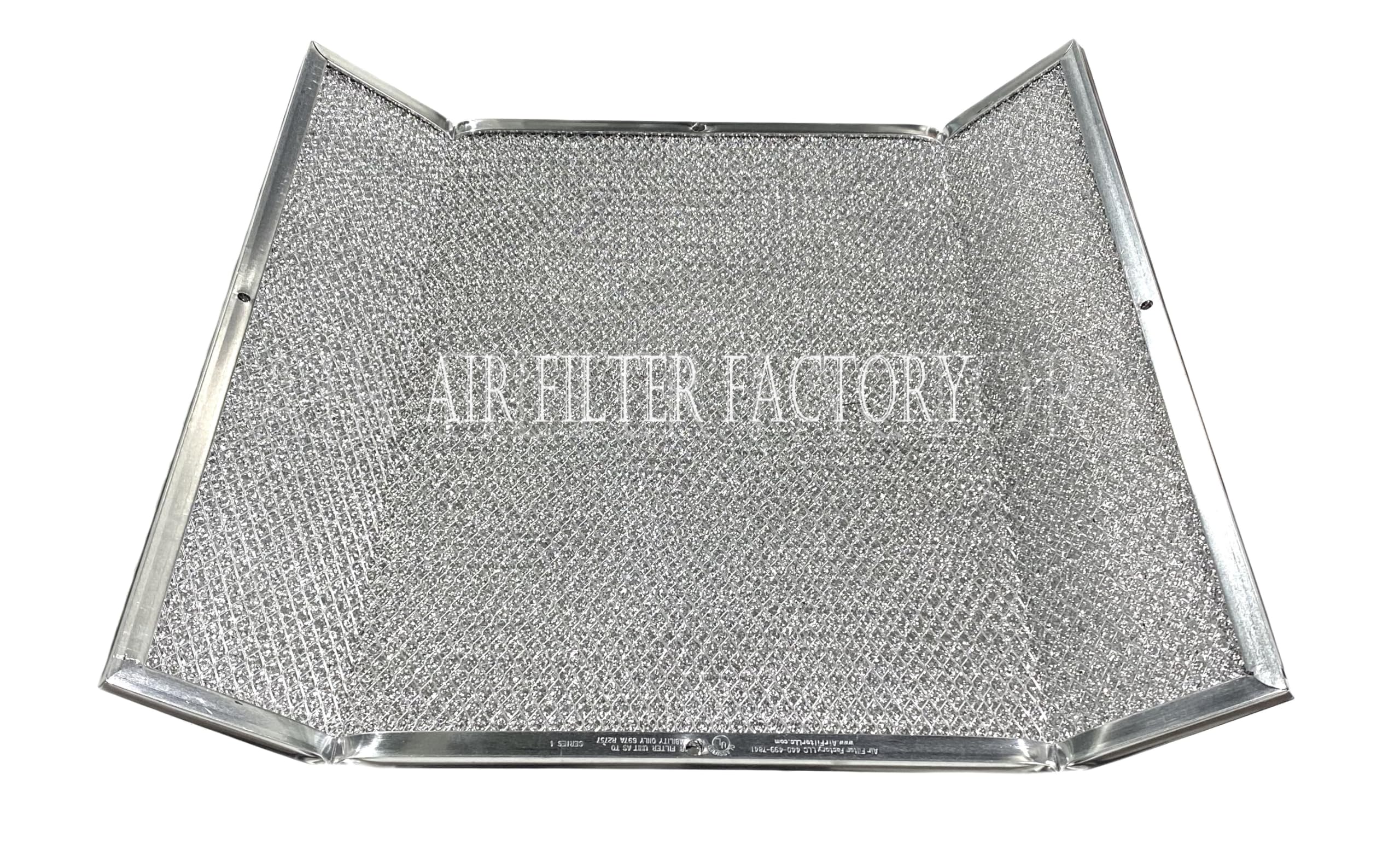 Air Filter Factory Replacement For KA240 KitchenAire 15.75 x 16.75 x 0.37 Inches Range Hood Filter Aluminum Mesh Grease Range Vent Hood Filter