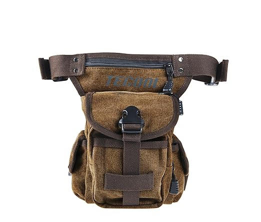 title=Unives Uomo Ciclismo Casuale Marsupio Coscia del Piedino di Goccia Bum Marsupio