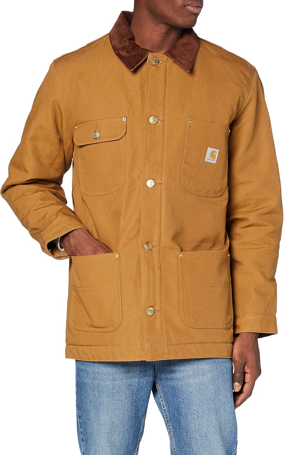 Carhartt Duck Chore Coat Jacket Amazon De Bekleidung