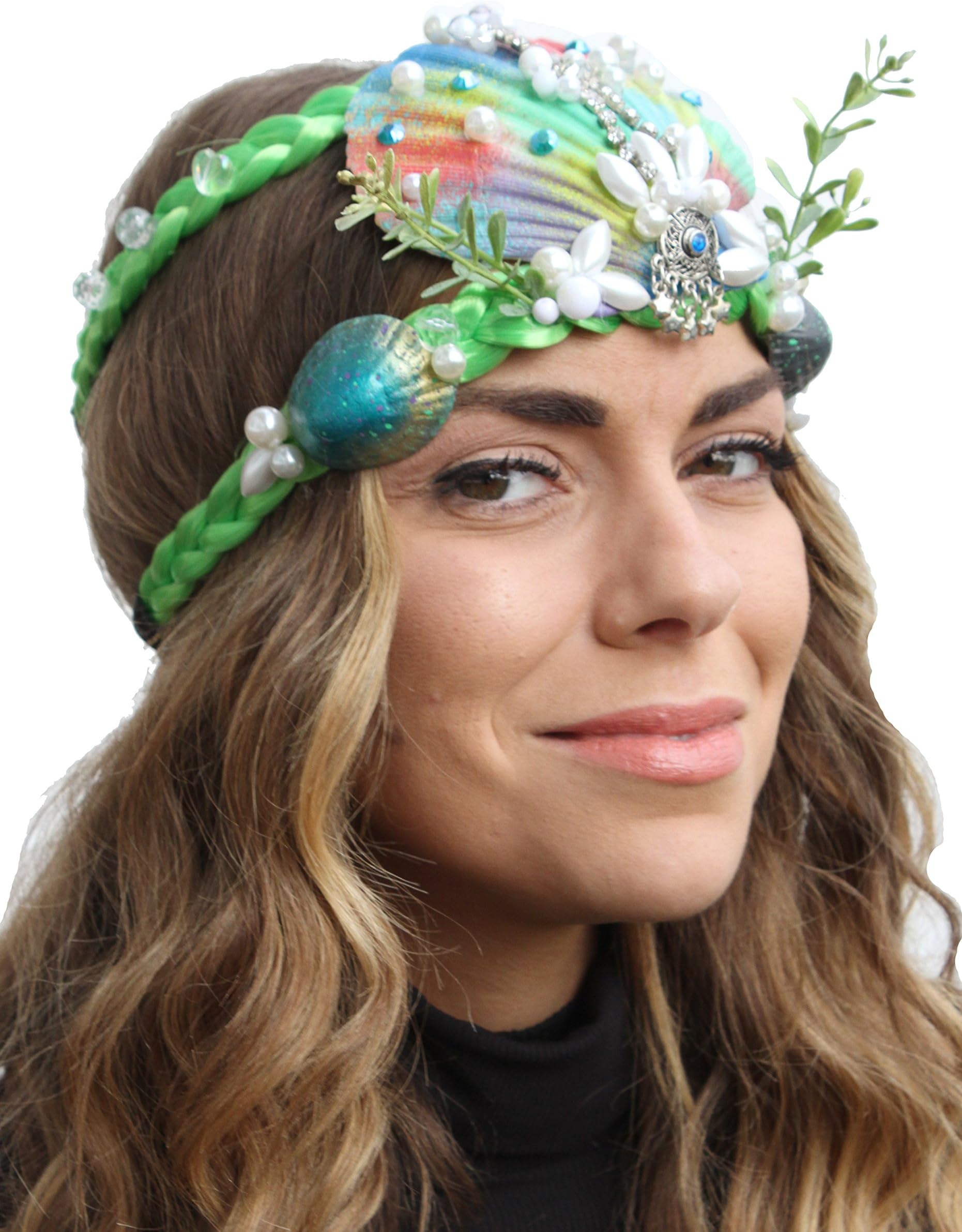 Mermaid Crown Festival Handmade Headpiece Headband