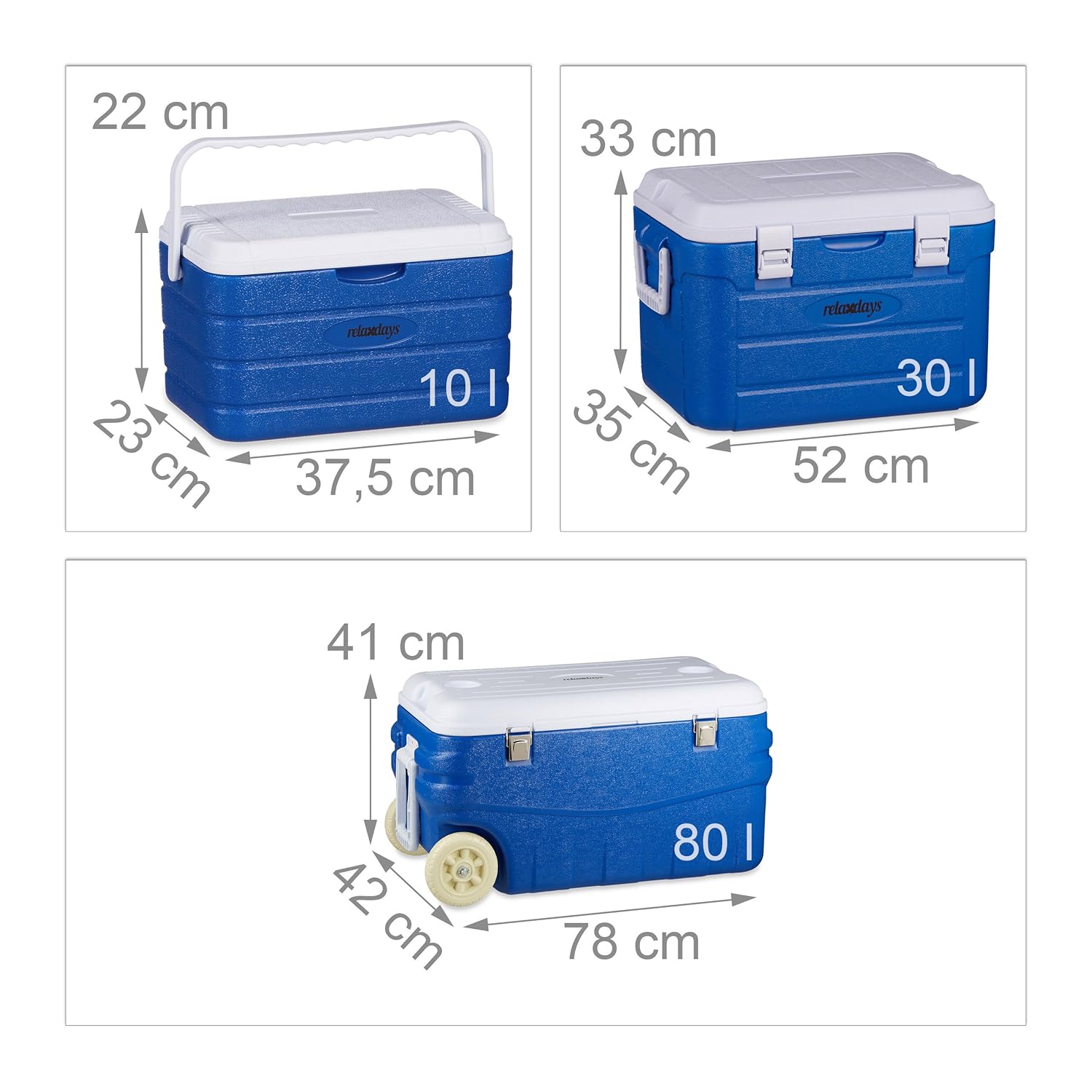 large cool box on wheels