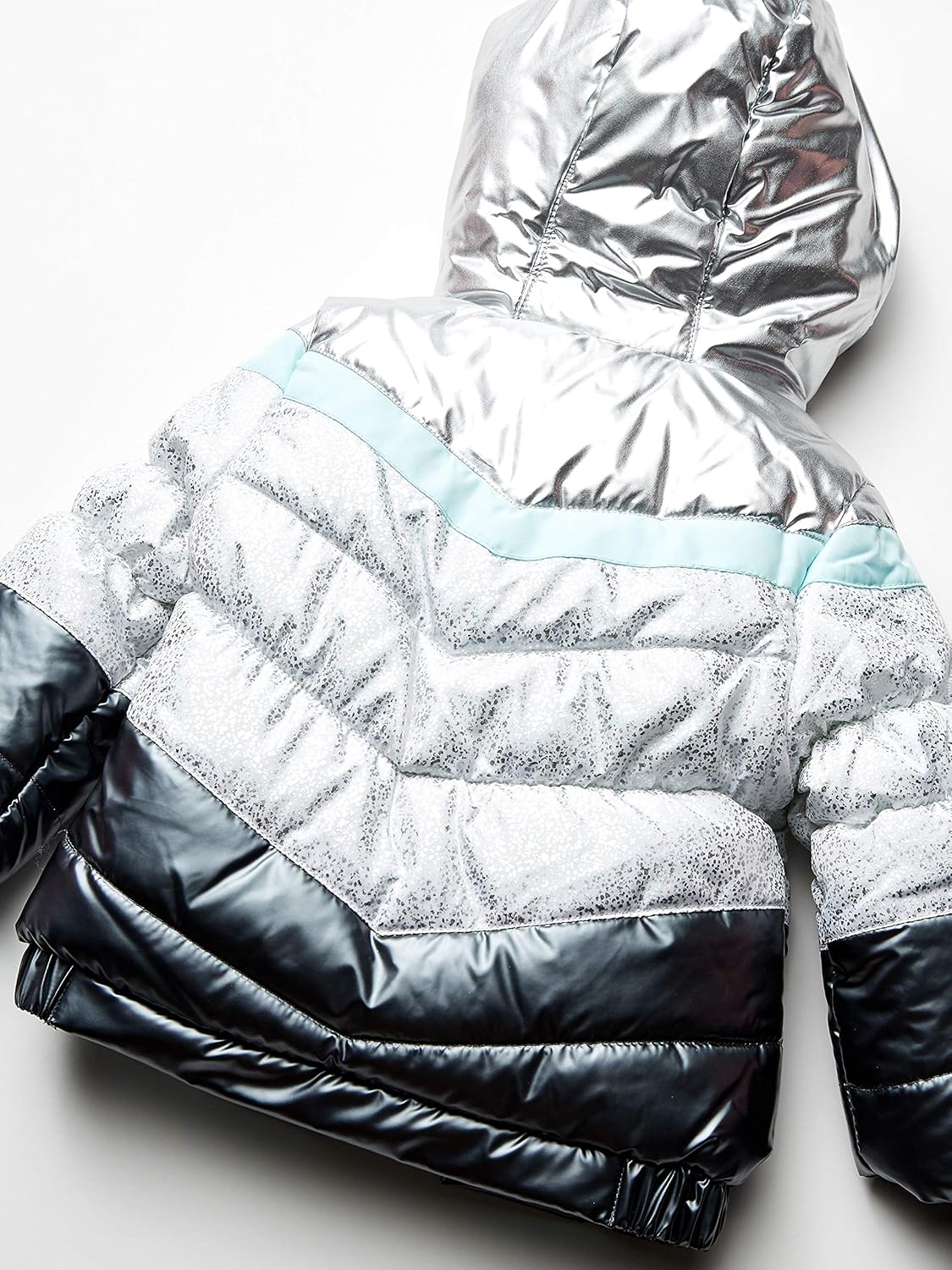 women's tower by london fog hooded puffer heavyweight jacket