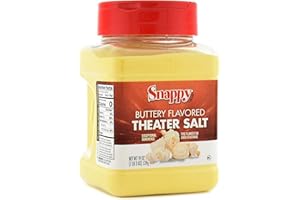 Snappy Buttery Flavored Theater Popcorn Salt, 19 Ounce