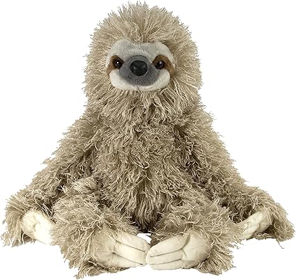 Wild Republic Cuddlekin Three Toed Sloth Plush (12-inch)