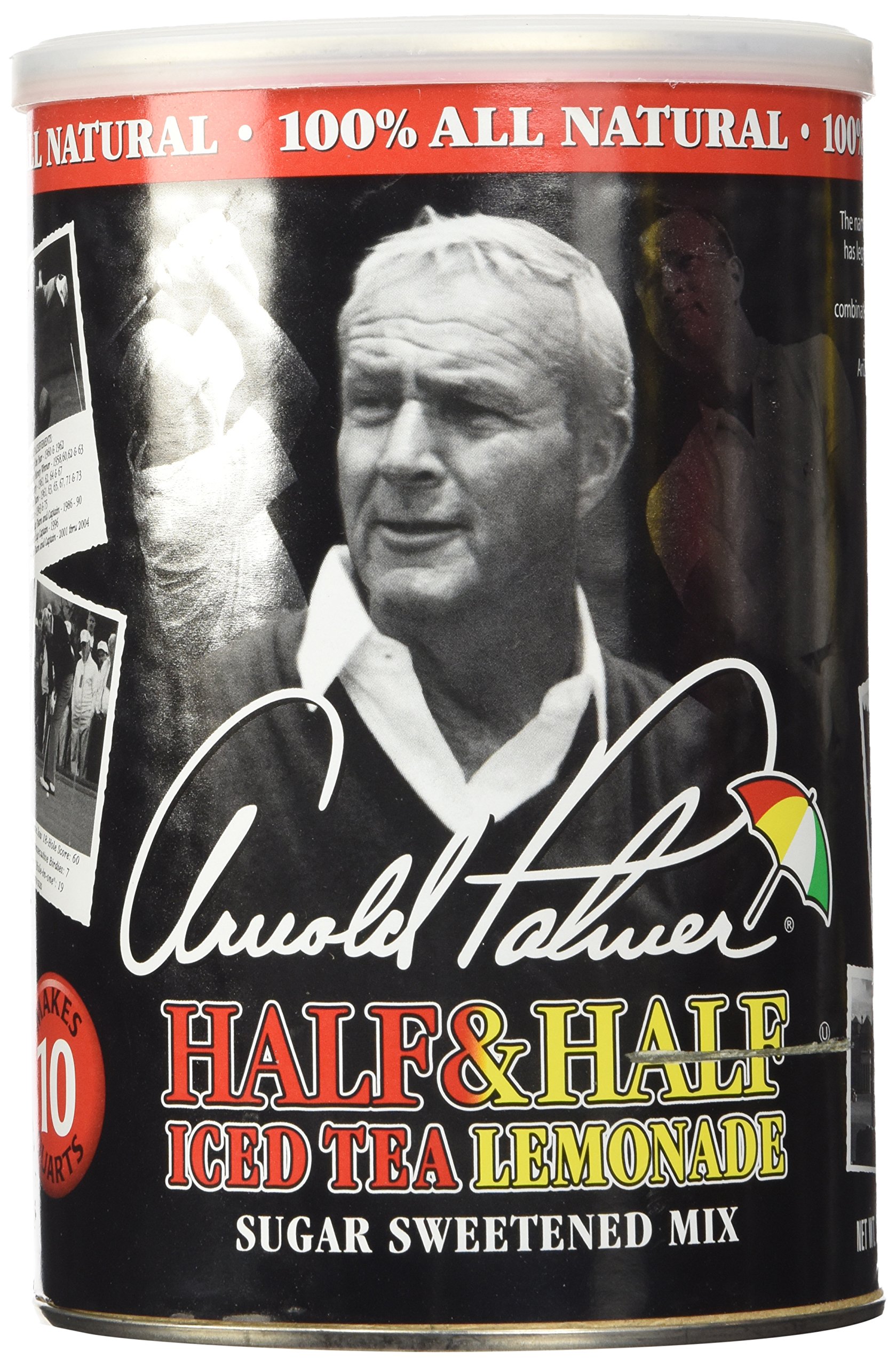 AriZona, Arnold Palmer, Half & Half Ice Tea Lemonade Drink Mix, (Makes 10 Quarts