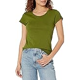 Velvet by Graham & Spencer Women's Slub Crewneck Tee