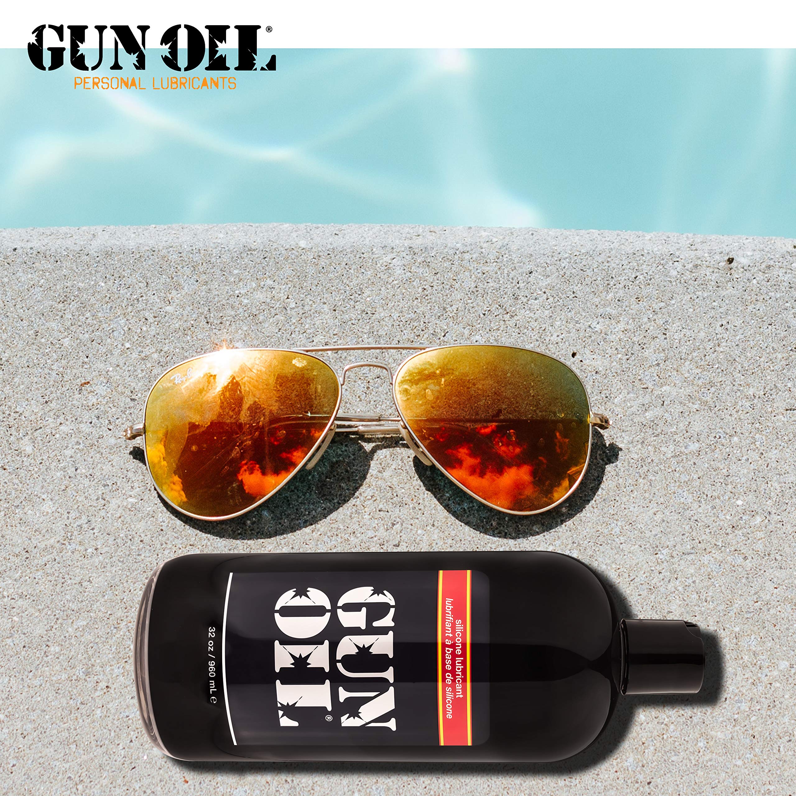 GUN OIL Silicone Lubricant LongLasting Hypoallergenic Vitamin