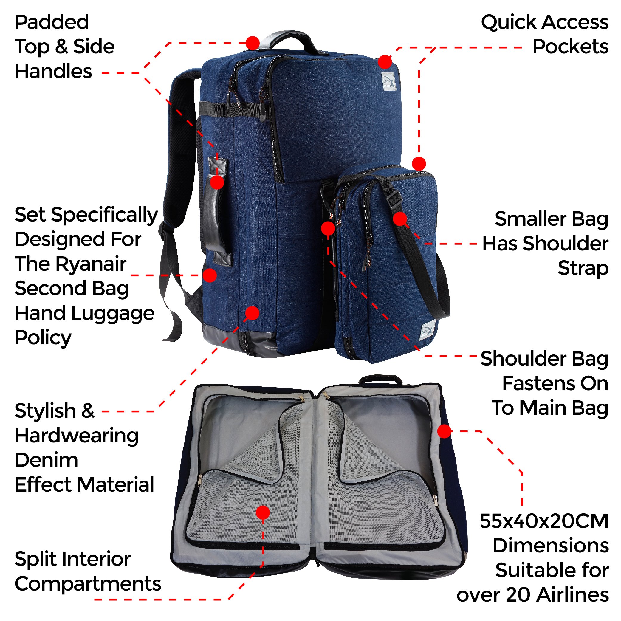 backpack suitable for ryanair