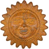 Mexican Imports Cheeky Clay Garden Sun-13 in