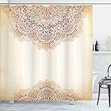 Ambesonne Victorian Shower Curtain, Oriental