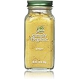 Simply Organic Ground Ginger Root, 1.64 Ounce, Non ETO, Non Irradiated, Non GMO, Complements Both Sweet & Savory Dishes