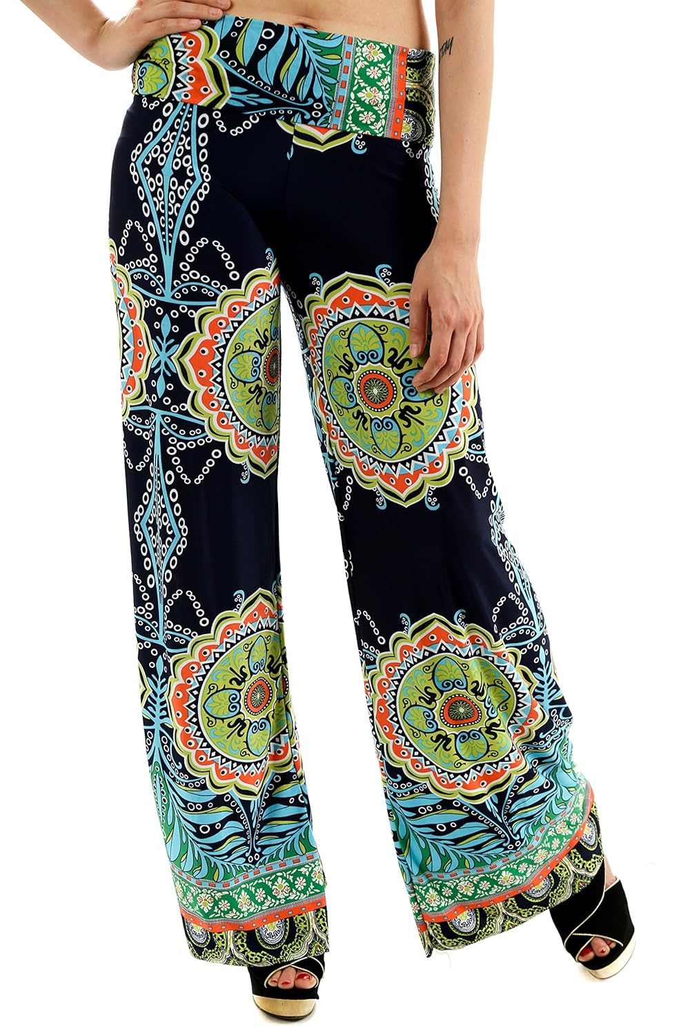 tall high waisted palazzo pants