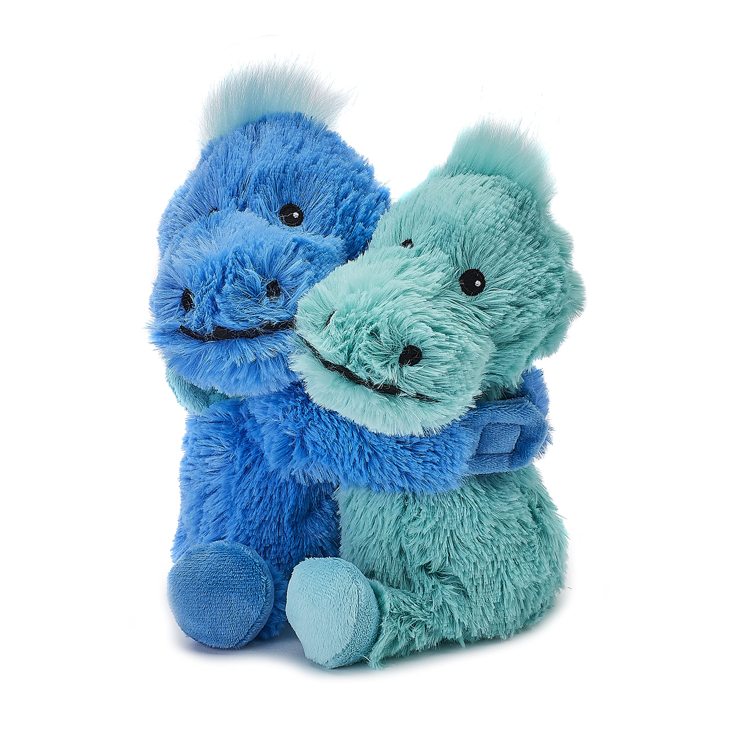 Warmies Warm Hugs Dinosaur Microwavable s with French Dried Lavender Scent, Fully Heatable Cuddly Toy for Anxiety and Pain Relief