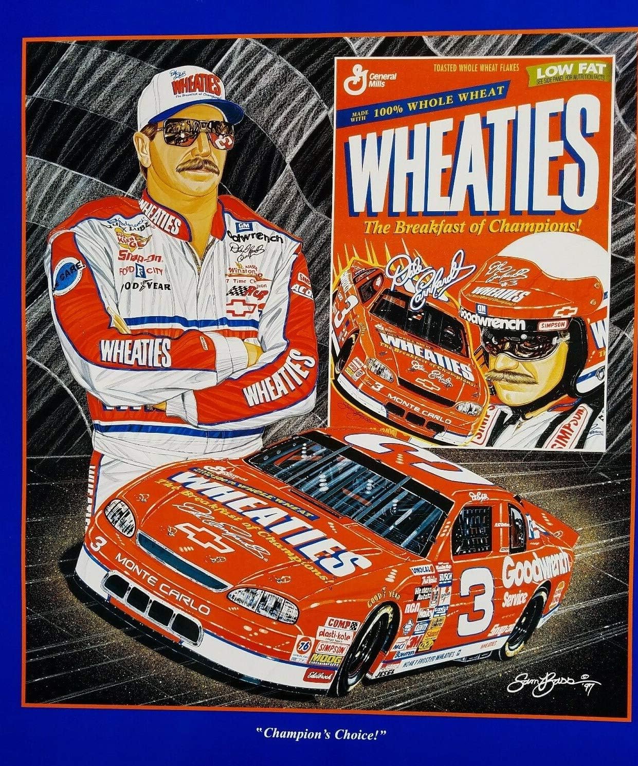 dale earnhardt wheaties diecast