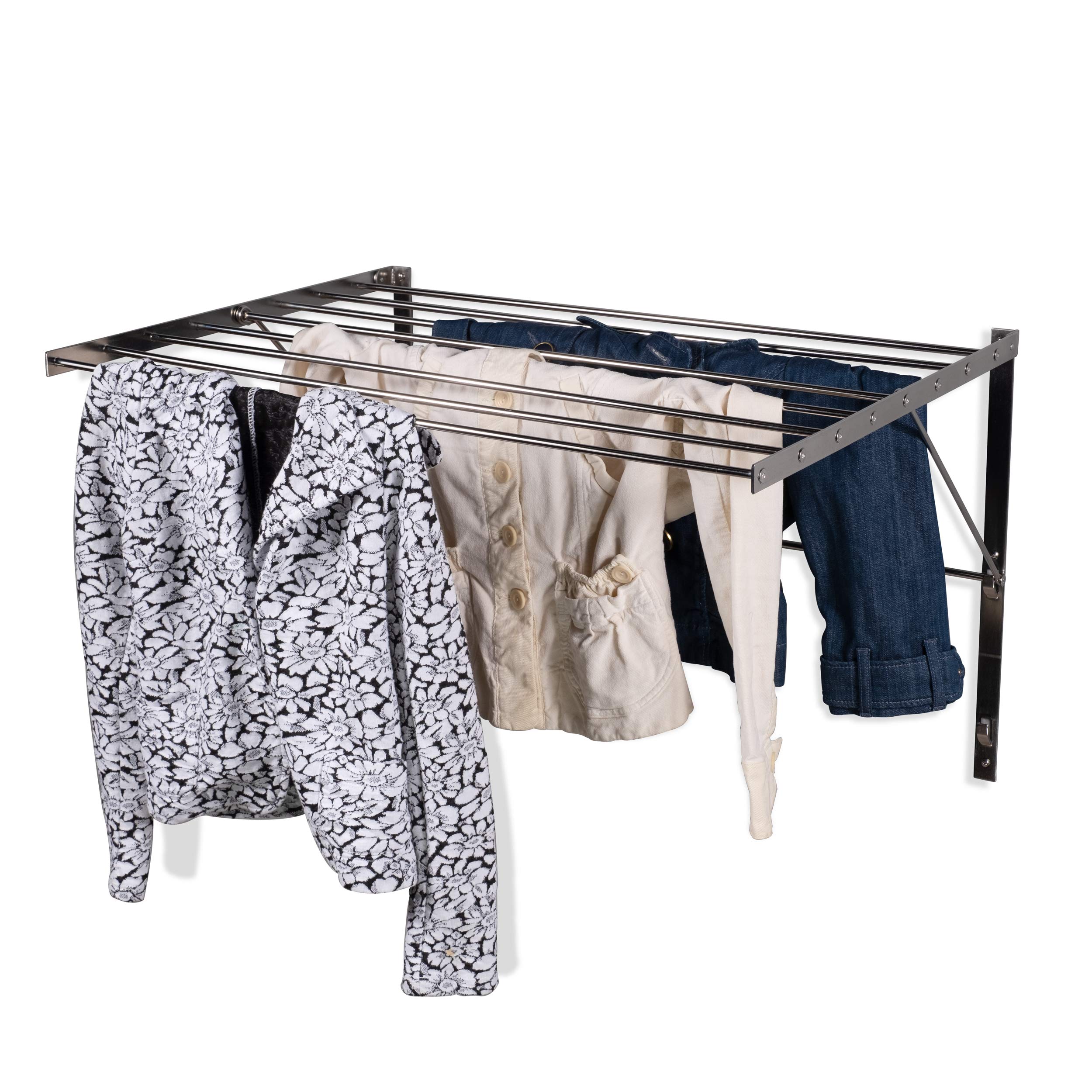 brightmaison Clothes Laundry Drying Rack Heavy Duty Stainless Steel