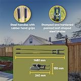 Postsaver Post Hole Digger Heavy-Duty Spade for Professional or DIY view 3