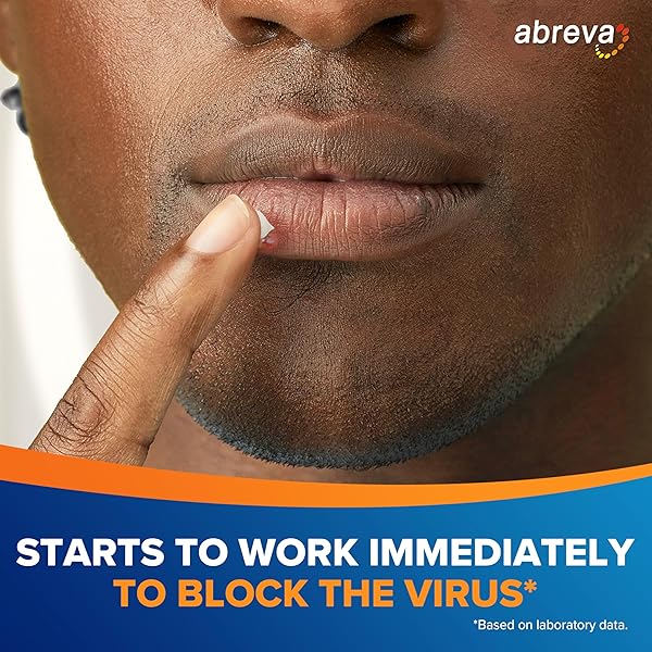 ABREVA 10 PERCENT DOCOSANOL COLD SORE TREATMENT, TREATS YOUR FEVER BLISTER IN 2.5 DAYS – 0.07 OZ PUMP