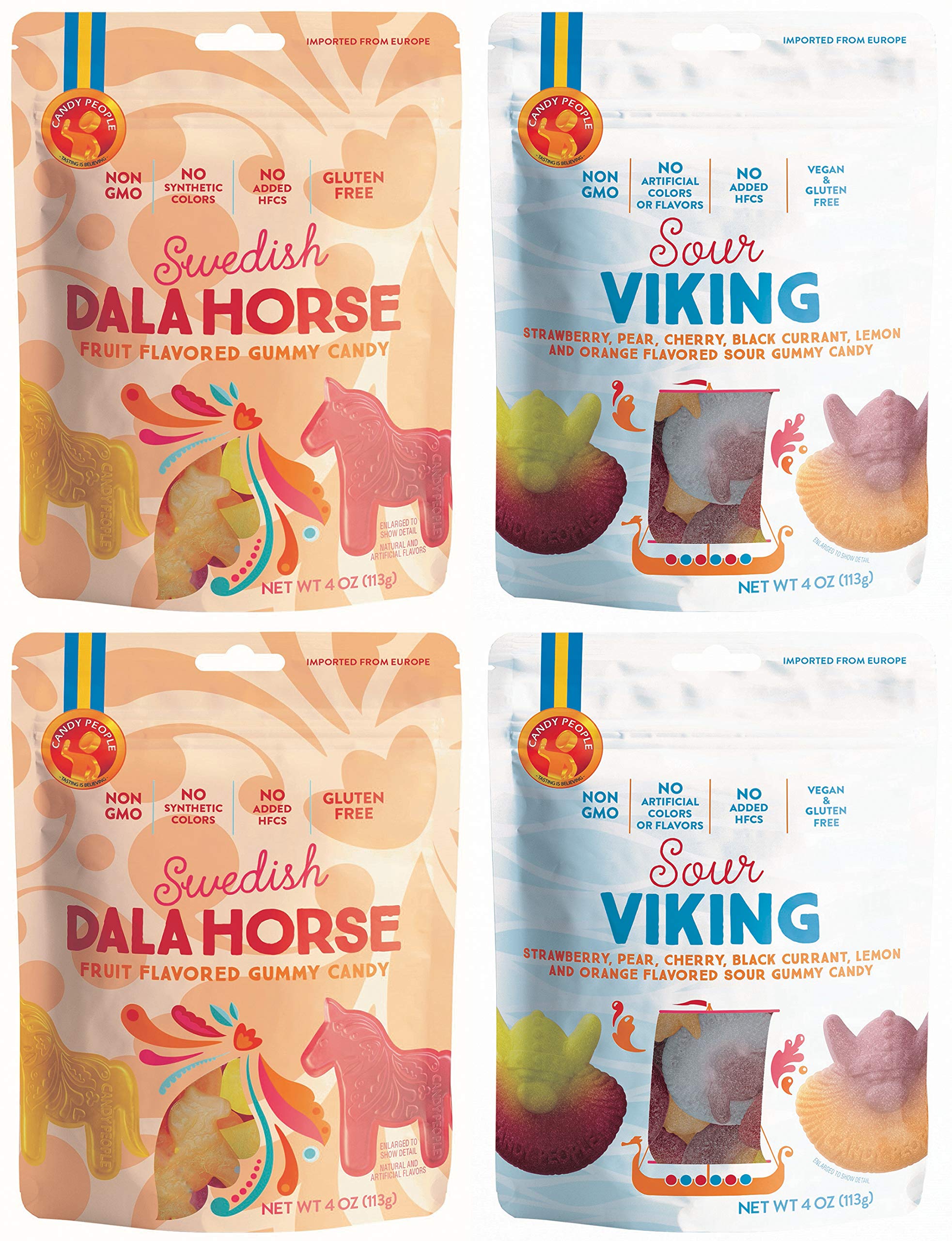 Amazon.com : Candy People Swedish Gummy Candy - Sour Melon ...