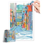 PieceRelax Puzzle 1000 Pezzi "Sunset Walk In The Town" Di Bea Muller | Momento Di Puro Relax Per Adulti E Amanti Dei Puzzle