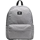 Vans Old Skool Backpack | Unisex Everyday Laptop Bag, Two Compartment Design, 15" Computer Sleeve,Heather Suiting,One Size
