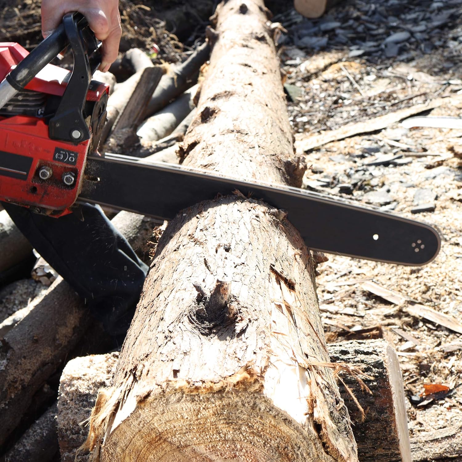 TWOMEM 2PCS S62 18 Inches Chainsaw Chain 3/8’’ LP .05 Inch 62 Drive Links for Craftsman/Sears,Echo,Homelite,Husqvarna,McCulloch,Poulan: Garden & Outdoor