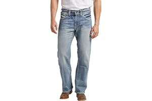 Silver Jeans Co. Men's Gordie Relaxed Fit Straight Leg Jeans