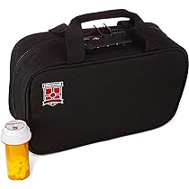 Amazon.com: Medicine RX Safe Medication Travel Bag Logo