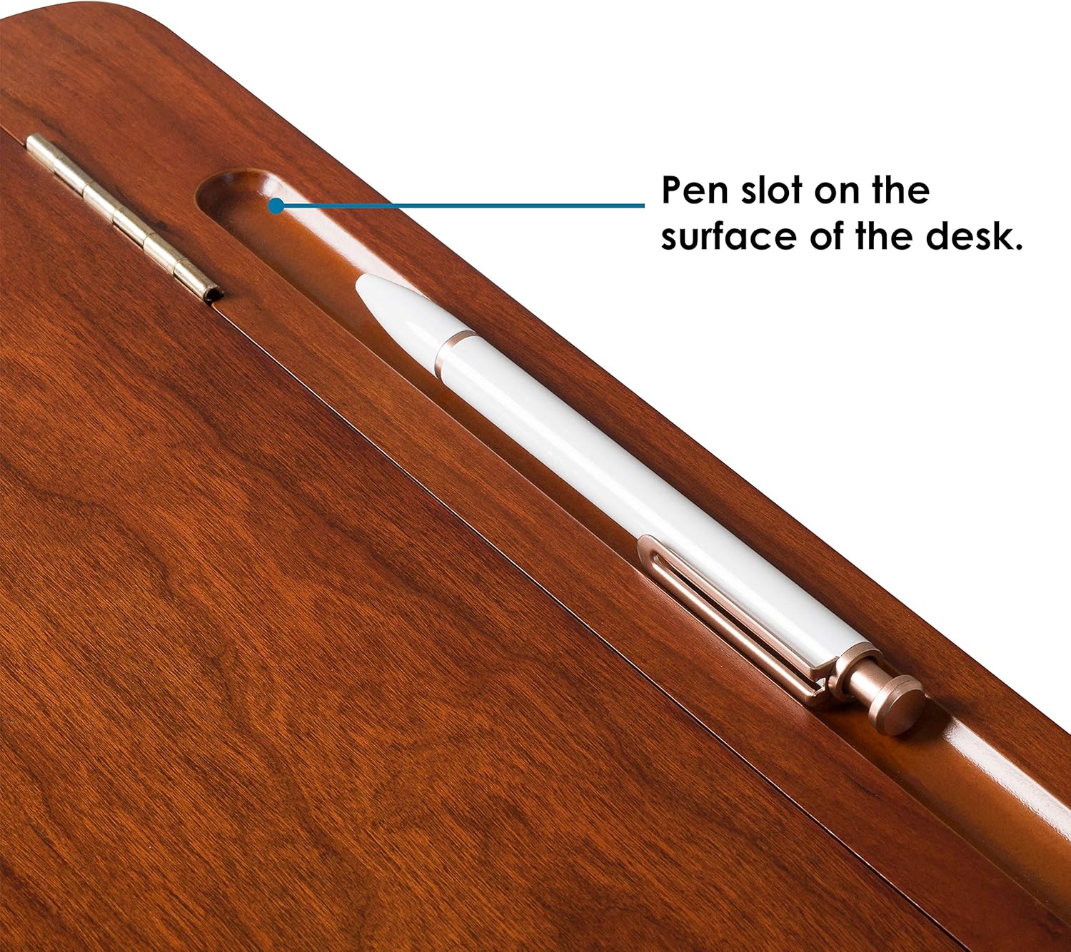 LapDesk Schoolhouse Wood LapDesk with storage (45075): Computers & Accessories