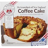 My Grandma's New England Blueberry Coffee Cake - Moist and Flavorful Coffee Cake - Maple Sweetened Cake for Special Occasions - 1.75 Pound (My Grandma's Blueberry Coffee Cake)