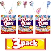 Dum Dums Super Treats 1 LB Box - 3 Pack of Assorted Flavor Lollipop Mix in Variety Bag - Bulk Lollipops Individually Wrapped, Small Candy Suckers for Halloween, Valentines, and Easter