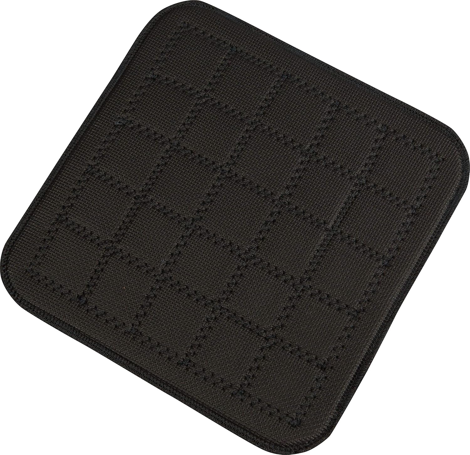 San Jamar UHP77BK Ultigrip Square Commercial Hot Pad Pan Holder, 7" X 7", Black: Industrial & Scientific