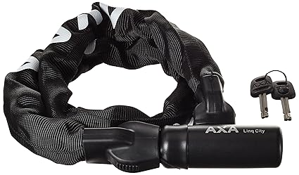 AXA Linq City Fahrradschloss schwarz One Size
