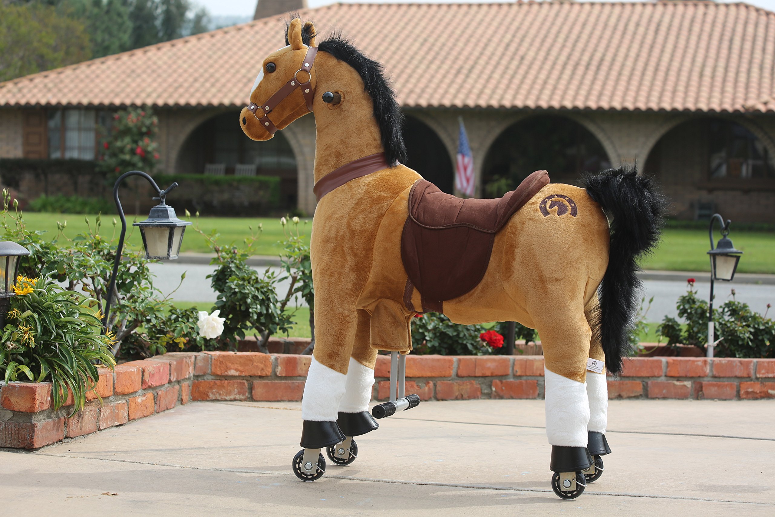 MEDALLION My Pony Ride On Real Walking Horse for Children 5 to 12