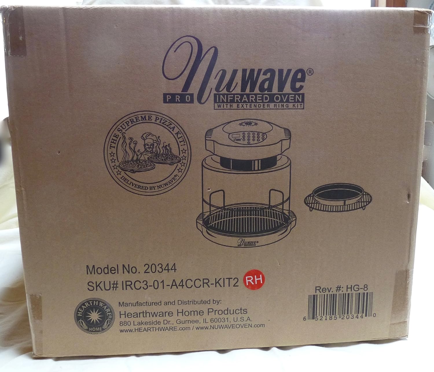 Nuwave Pro Infrared Oven with Extender Ring Kit Model 20344