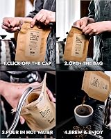 Grower’s Cup Outdoor Coffee Gift Set 5 Single Estate Coffees Organic view 4