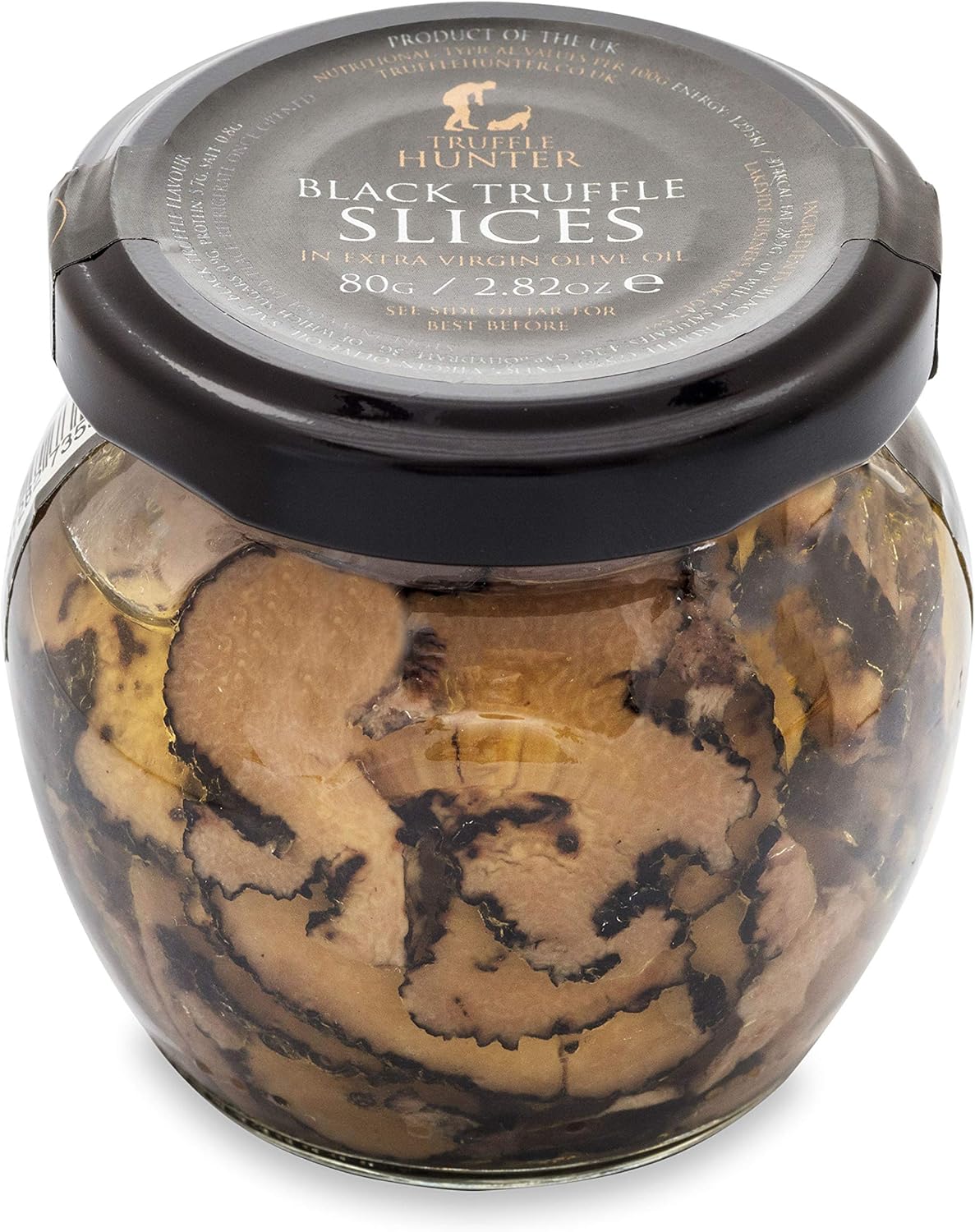 TruffleHunter Black Truffle Slices Carpaccio (80g) Preserved in Olive