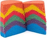 Kinetic Sand Rainbow Mix Set with 382g and Tools - 3 Colours 127g Each view 5