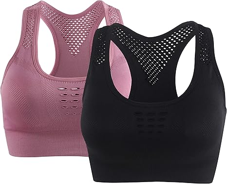 pink sport bras