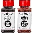 Aleppo Pepper & Isot Urfa Pepper Bundle – Authentic Turkish Red Chili Flakes & Smoky Urfa Biber, Gourmet Spice Duo for Mediterranean & Middle Eastern Cuisine