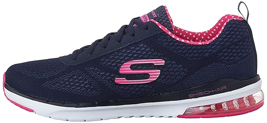 skechers air infinity hombre naranja