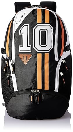 Genius Nylon 39 Ltrs White Trekking Backpack (Prime White 52)