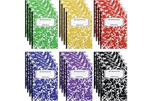 Eersida Mini Composition Notebook Composition Books Small Marble Note Books Cute Journal Pocket Tiny Sized Notebooks for Kids College School Office Gifts,3.4 x 4.7 Inches(24 Pieces)